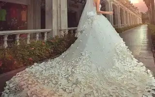 Самые красивые и дорогие в мире свадебные платья. Самые красивые свадебные платья в мире.