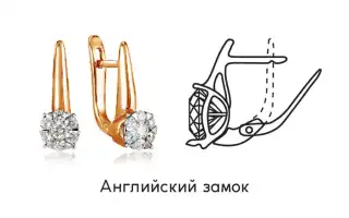 Виды застежек на сережках. Как называются застежки на сережках