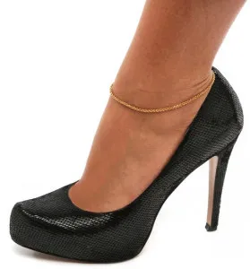 Модель золотого браслета - фото overstock.com